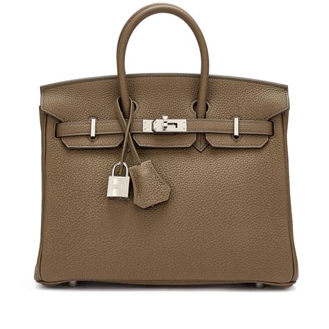 Hermès Toundra Togo Birkin 25 Palladium Hardware, 2023